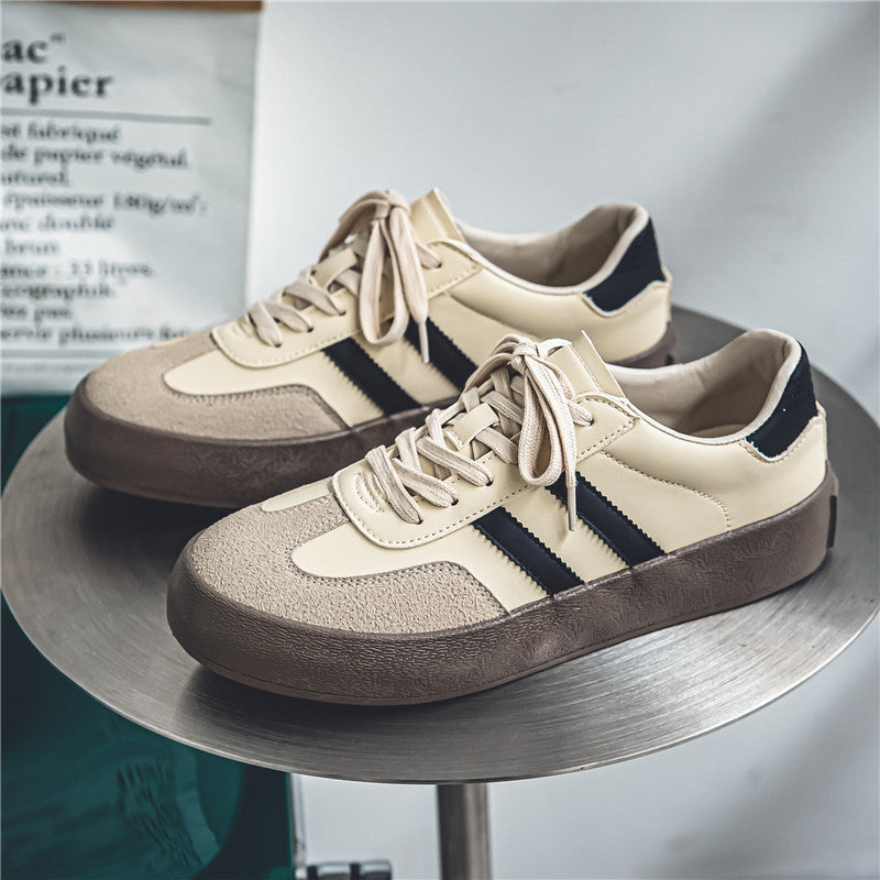 Baskets en cuir PU – Homme