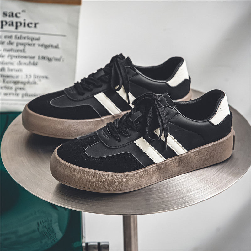 Baskets en cuir PU – Homme